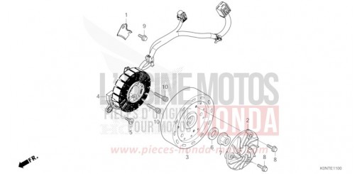 DEMARREUR GENERATEUR AC CBF125MEFT de 2026